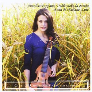 Renaissance Treble Viola Gamba Divisions Lute