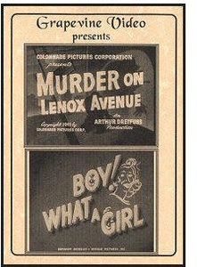 Murder on Lenox Avenue (1941) / Boy! What a Girl!