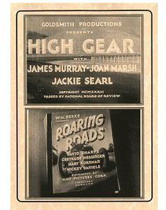 High Gear (1933) / Roaring Road