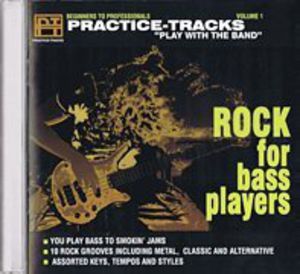 CD Practice Tracks: Rock for Bass Players