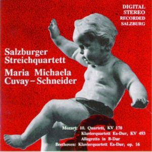 Mozart, W.A. : Zehntes Quartet Kv170: Piano Quartet in E