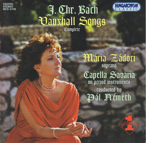 Favorite Songs Sung at Vauxhall
