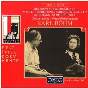 Beethoven: Sym #4 / Mahler: Wayfarer / Schumann