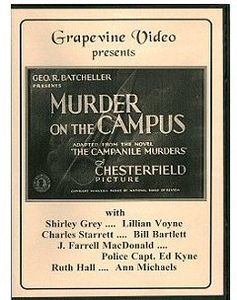 Murder on the Campus (1933)