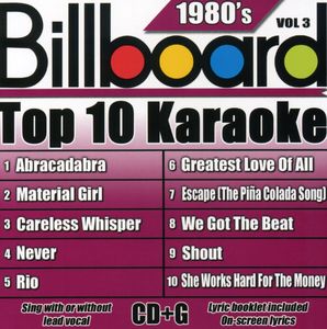 Billboard Top 10 Karaoke: 1980's, Vol. 3