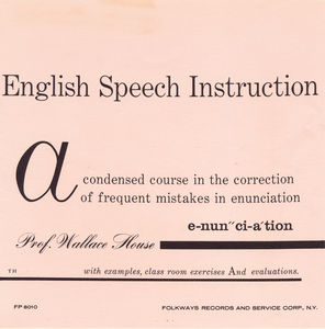 Sounds of Spoken English: English Speech