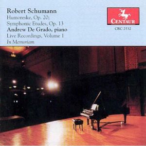 Live Recordings 1 (In Memoriam of Andrew de Grado)