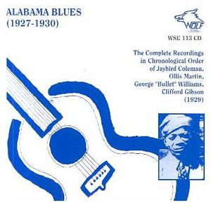 Alabama Blues 1927-1930