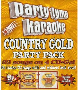 Party Tyme Karaoke: Country Gold Party Pack
