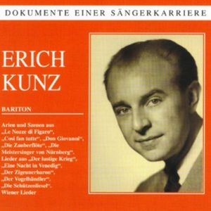 Erich Kunz Sings