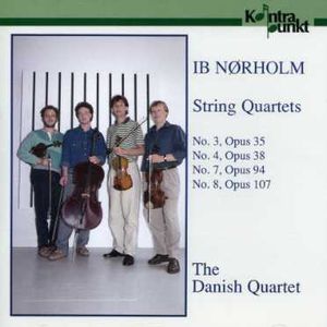 String Quartets 3, 4, 7, & 8