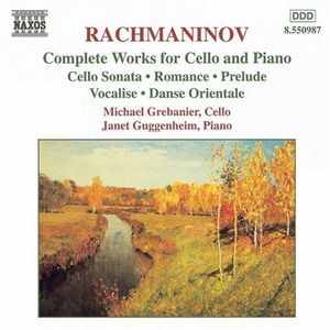 Sonata in G minor for Cello & Piano Op 19