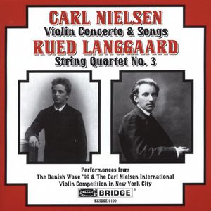Violin Concerto Op 33 / Songs / String Quartet 3
