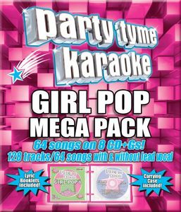 Party Tyme Karaoke: Girl Pop Mega Pack [8 Discs]