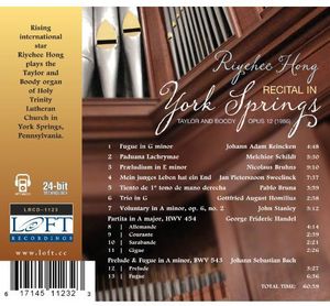 Recital in York Springs