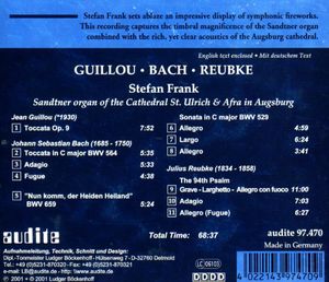 Guillou / Reubke / Bach