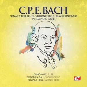 Sonata for Flute Violoncello & Basso E Min