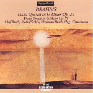 Piano Quartet G minor / Violin Sonata G Major