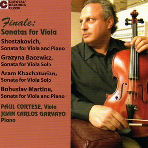 Finale: Sonatas for Viola