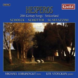 Hesperos 20th Century Songs from Switzerland