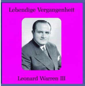 Warren, Leonard III : Legendary Voices