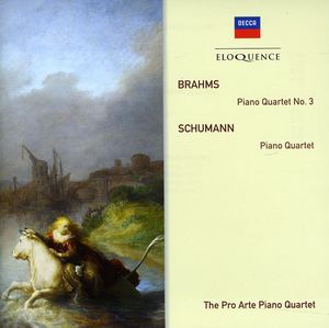 Eloquence: Brahms - Piano Quartet No 3 / Schumann