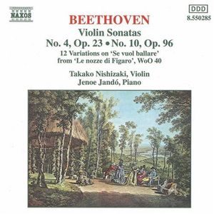 Violin Sonatas 23 & 96 / Mozart Variations