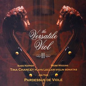 Leclair Violin Sonatas on Pardessus de Viole