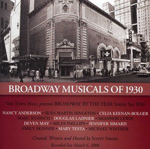 Broadway Musicals of 1930 / O.C.R.
