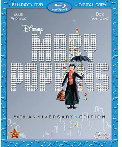 Julie Andrews - Mary Poppins (Blu-ray (With DVD, Anniversary Edition, Widescreen, Digital Copy, AC-3))