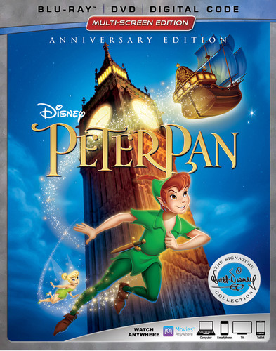 Bobby Driscoll - Peter Pan (Blu-ray (With DVD, 2 Pack, Dubbed, AC-3, Dolby))