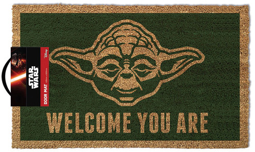STAR WARS YODA DOORMAT|alliance entertainment
