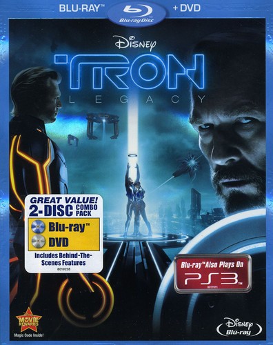 Jeff Bridges - Tron: Legacy (Blu-ray (With DVD, Digital Video Services, Digital Theater System, AC-3, Dolby))