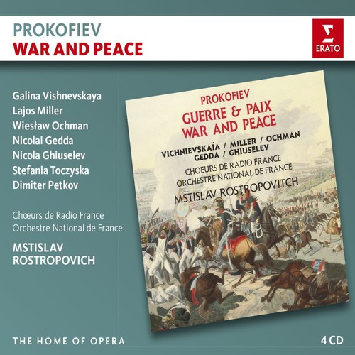Prokofiev: War And Peace (4cd)|Orchestre National De France / Rostropovich