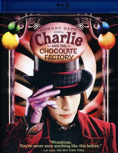 Johnny Depp - Charlie and the Chocolate Factory (Blu-ray (True-Hd, Digital Theater System, AC-3, Dolby, Widescreen))
