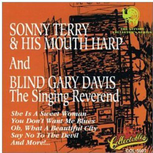 Sonny Terry and His Mouth Harp and Blind Gary Davis Singing Reverend