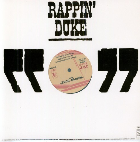 Rappin' Duke ( John Wayne Rap )