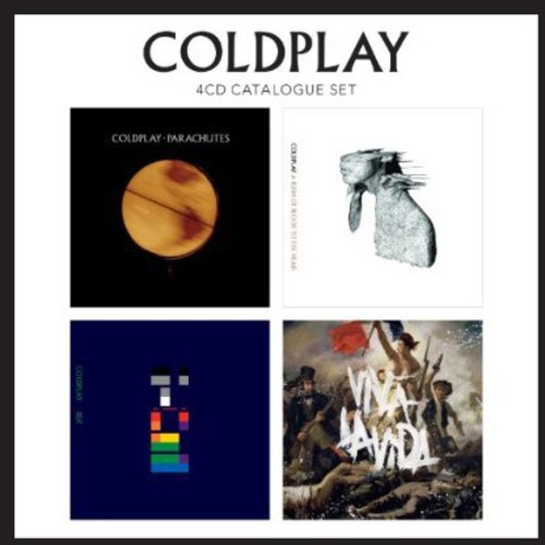 4 CD Catalogue Set: Parachutes/A Rush of Blood to the Head/X&Y/Viva La Vida|Coldplay