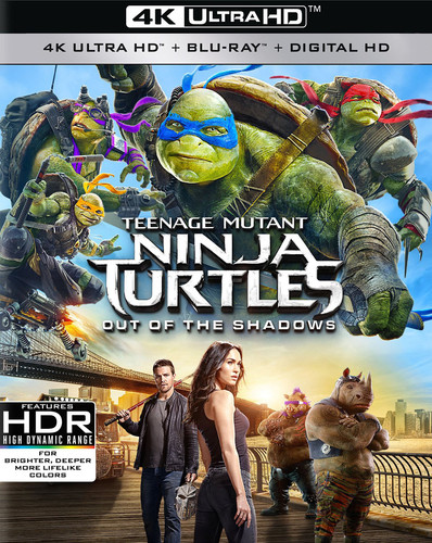 Megan Fox - Teenage Mutant Ninja Turtles: Out of the Shadows (4K Blu-ray (4K Mastering, with Blu-Ray, Digitally Mastered in HD))