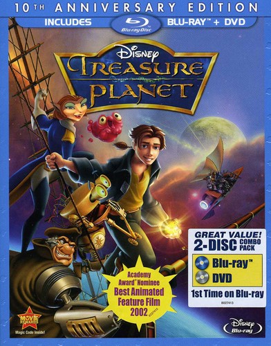 Joseph Gordon-Levitt - Treasure Planet (Blu-ray (With DVD, Anniversary Edition, Dubbed))