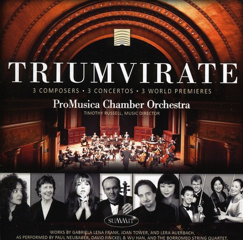 Triumverate: Three World Premieres