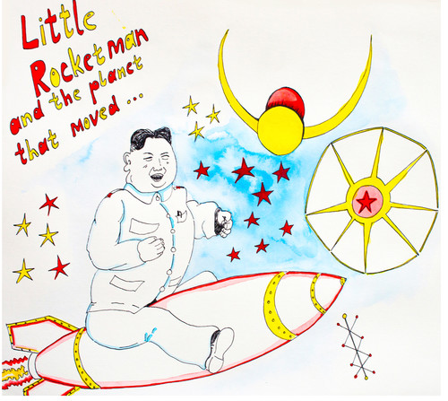 Little Rocketman And The Planet That Moved