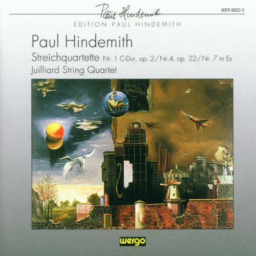 String Quartets Nos1, 4 & 7|Hindemith / Julliard Quartet