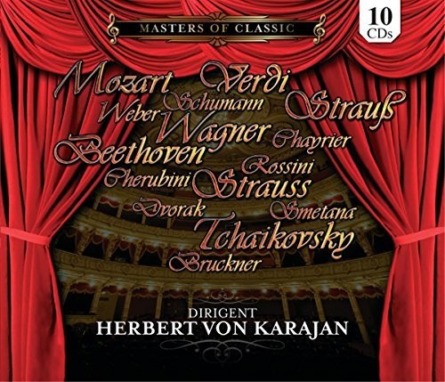 Herbert Von Karajan Masters Of Classic|Karajan, Herbert Von / Wiener Philharmonic