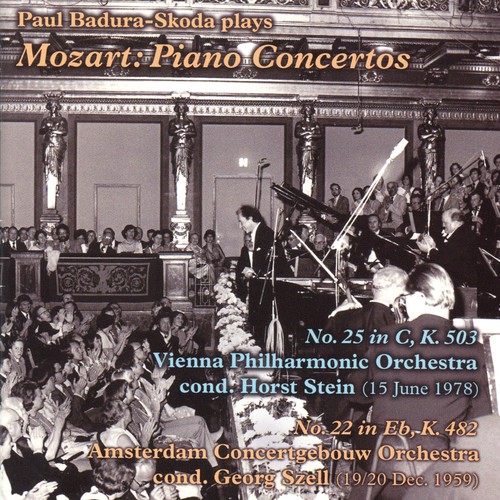 Paul Badura-Skokoda Plays Mozart Piano Concertos