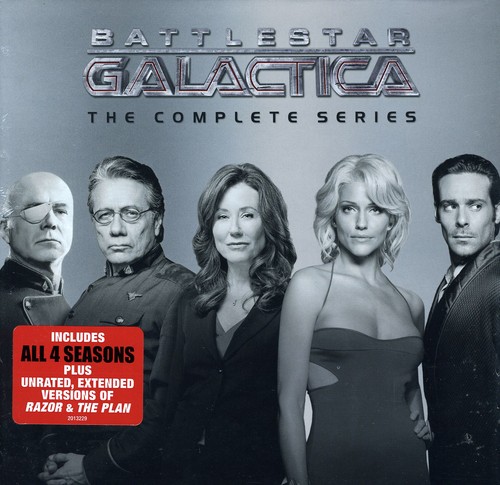 Edward James Olmos - Battlestar Galactica - The Complete Series (DVD (Oversize Item Split, Boxed Set, Slipsleeve Packaging, AC-3, Dolby))