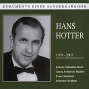Hans Hotter Sings