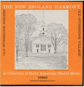 New England Harmony: Early American Choral