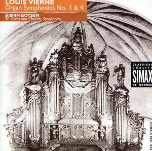 Organ Symphonies Nos 1 & 4