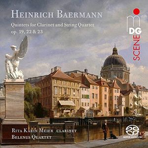 Quintets For Clarinet & String Quartet Op. 19 22